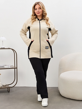 Женский костюм с брюками 2146/3 / Экрю