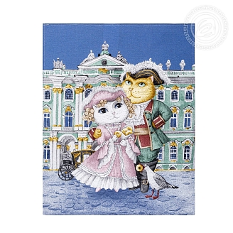 Набор из 3-х полотенец рогожка / Променад