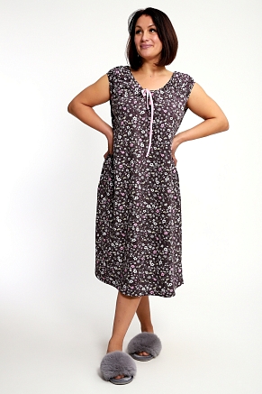 Женское платье 88129 / коричневый