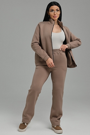 Женский костюм с брюками 74722 / капучино