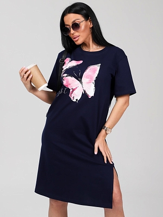 Женская туника Сипроета / чернильный