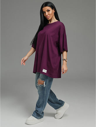 Женская футболка Анита-2 / Баклажан