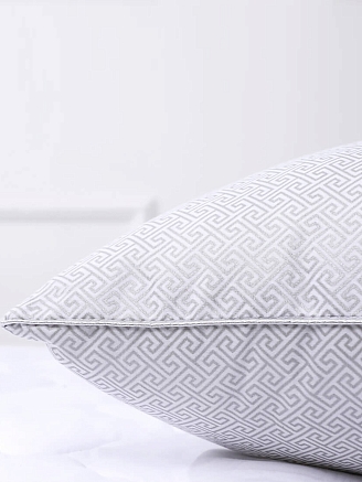 Подушка "Лебяжий пух" тик "Люкс"