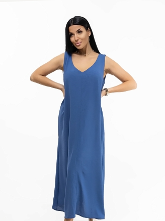 Женское платье мод.2004/2 / Синий