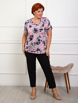 Женская футболка Оранжерея / Серый