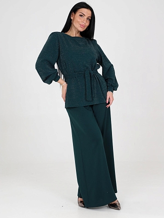 Женский костюм Цепочка / изумруд