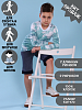 Детский лонгслив "Марк" / бирюза №6