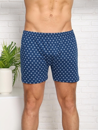 Мужские трусы-боксеры Промо уно / синий