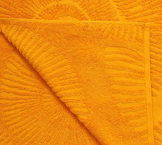 Махровое полотенце Бали / апельсин