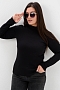 Женская водолазка 52713 / черный