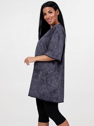 Женская футболка М-104 / темно-серый