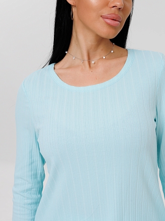 Женская пижама П-104(Фул) / Голубой