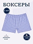 Мужские трусы-боксеры Промо уно / голубой