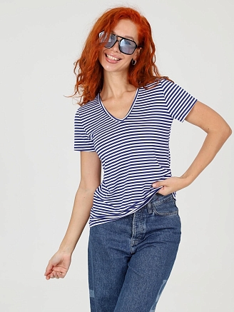 Женская футболка Лимона / Синий