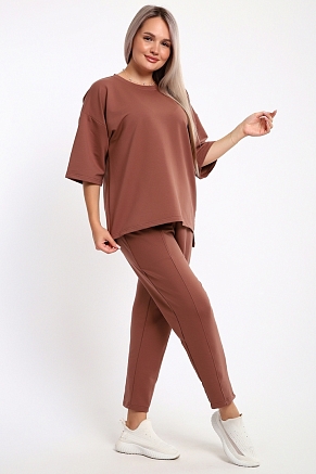 Женский костюм 651 / Шоколадный