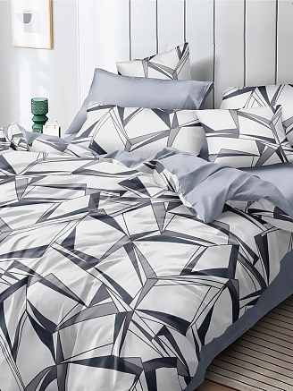 Постельное белье поплин Эксклюзив (молния) / Мартин
