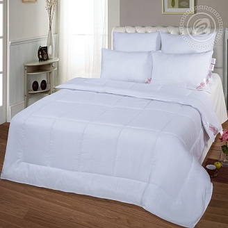 Одеяло "Лебяжий пух" поликоттон среднее