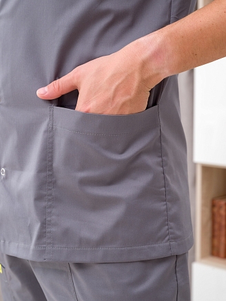 Костюм медицинский мужской М-177-73 Элит-145/Стрейч