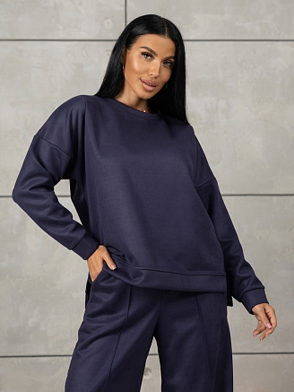 Женский костюм мод.2082/3 / Темно-синий