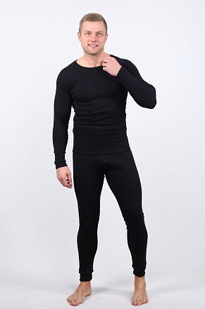 Термокомплект мужской 15401 / черный