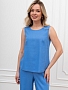 Женская блузка (топ) Сибелла-5 БЛ-036 / голубой