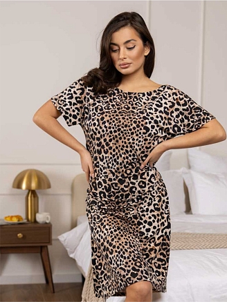 Женская сорочка мод.2169/1 / Коричневый