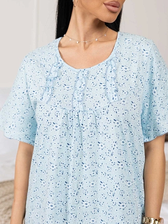 Женская сорочка мод.1092/25 / Голубой