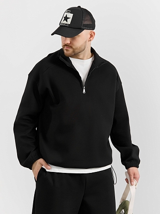 Мужская толстовка Интер-1 / чёрный