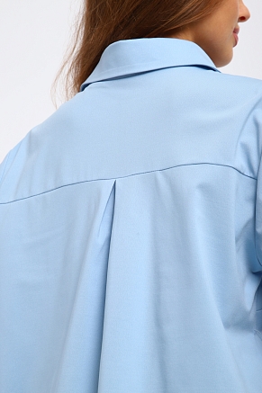 Женская рубашка 31985 / голубой