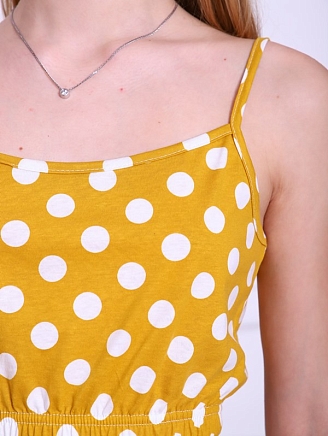 Женский топ Виолетта / Горчица