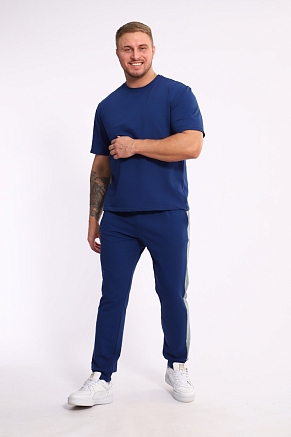 Мужской костюм 35282 / индиго