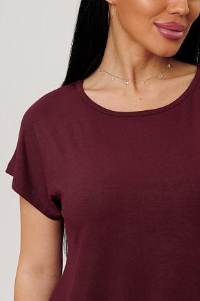 Женский костюм с брюками 2280/2 / Бордовый