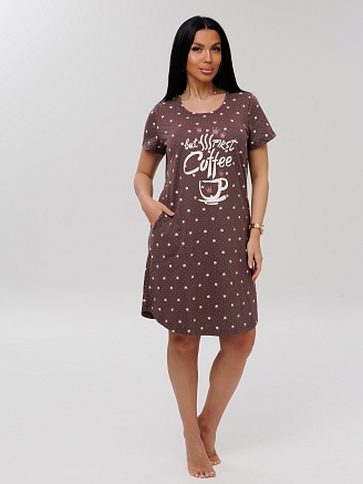 Женская туника Т-217(К) / Коричневый (кофе)