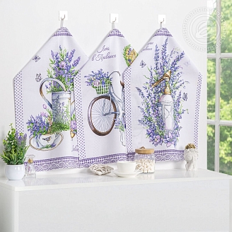 Набор полотенец рогожка / Мерси