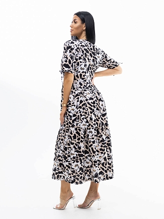 Женское платье мод.1872/9 / Бежевый