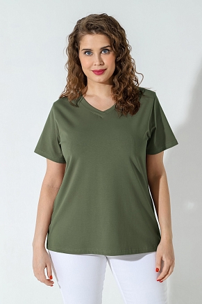 Женская футболка Базис-5 / хаки