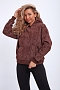 Толстовка женская 29019 / коричневый