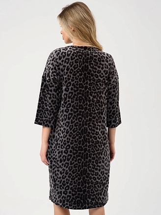 Женский халат "Сафари" (молния) 2426-В / Серый