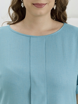 Женское платье Скарлет ПЛ-417 / бирюзовый