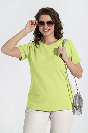 Женская футболка Базис-4 / лимонный