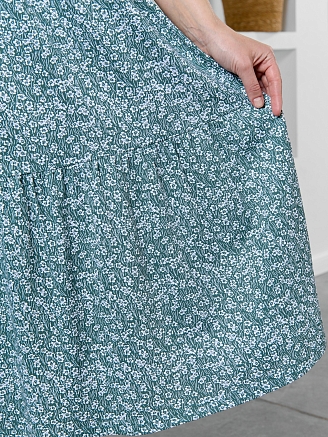 Женское платье Шелли / зелёный