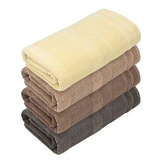 Махровое полотенце УЗ Софт м7019_05 / Бежевый