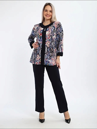 Женский костюм "Фазенда-2" мод. А260 / Черный