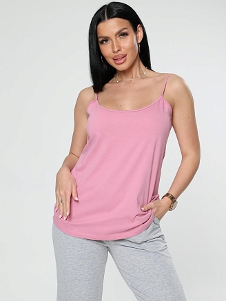 Женская майка Долси / розовый