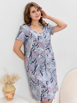 Женский халат Канон-1 / серый