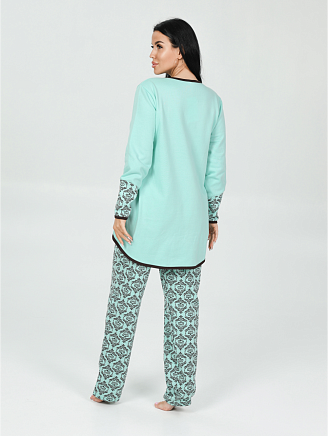 Женская пижама Алина / Ментол