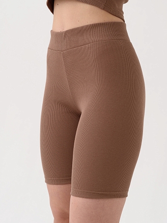 Женские велосипедки "Кашкорсе" 2161-Каш / Коричневый