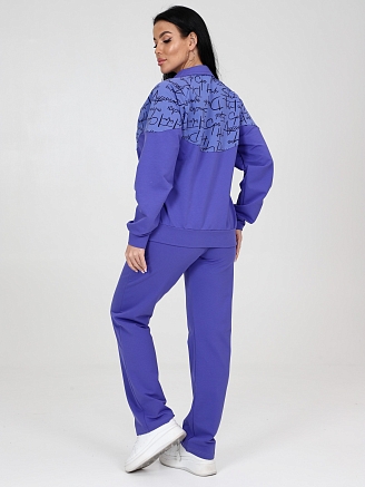 Женский костюм футер ЛЮКС КФ-215 / Вери пери