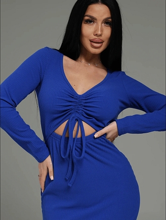 Женское платье Крис / Василек