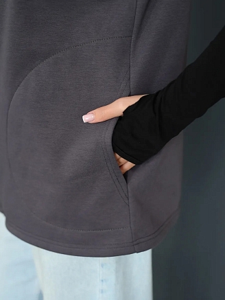 Женский жилет 2247/1 / Серый